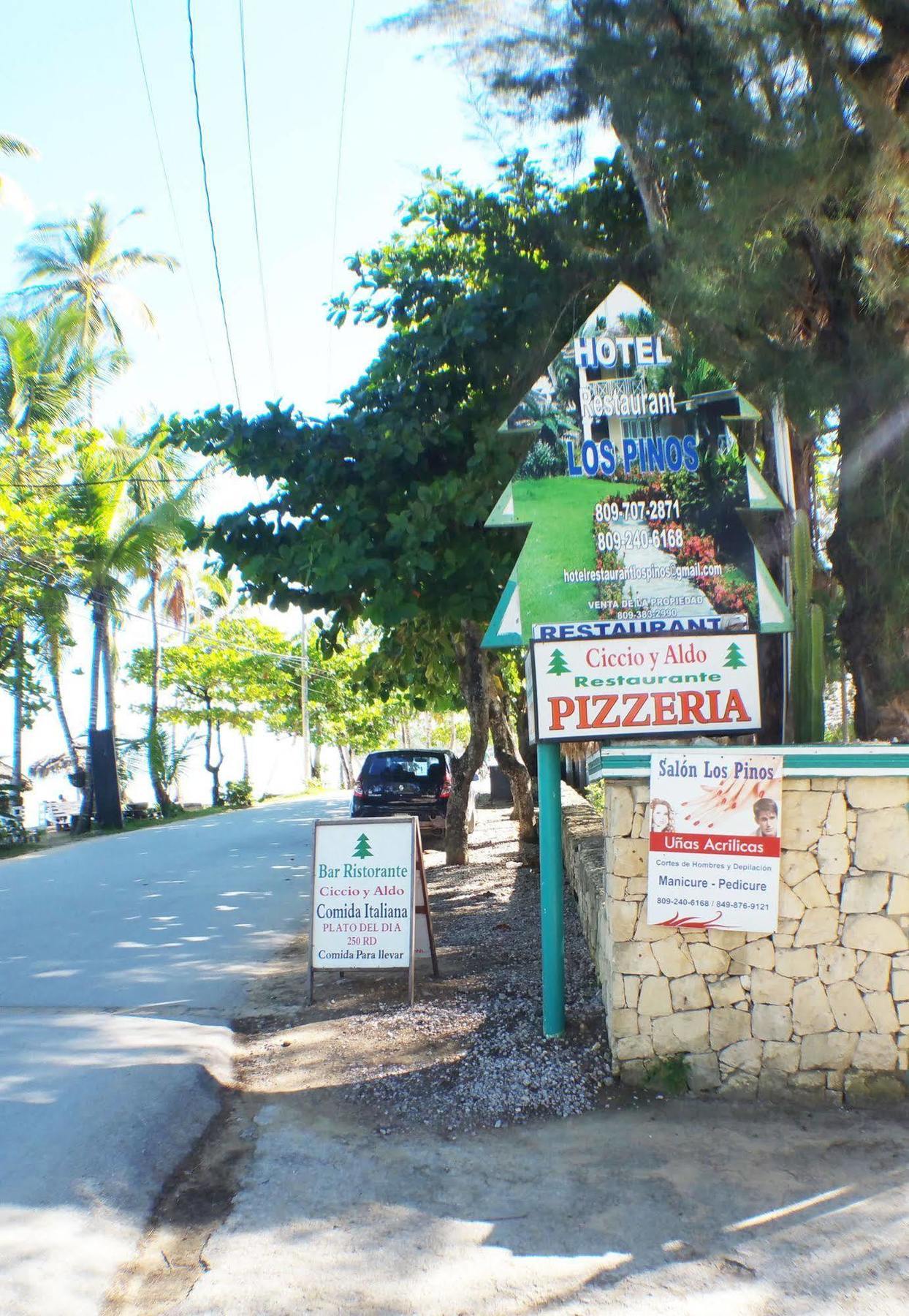 Hotel Los Pinos Las Terrenas Kültér fotó