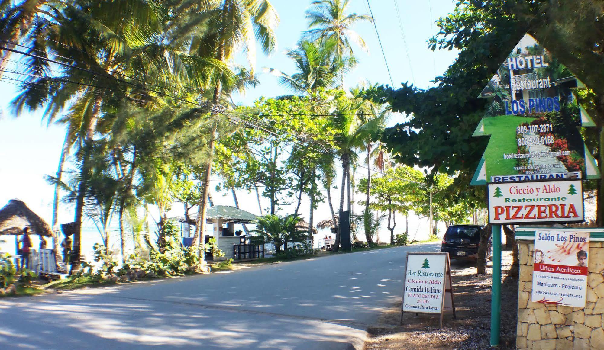 Hotel Los Pinos Las Terrenas Kültér fotó